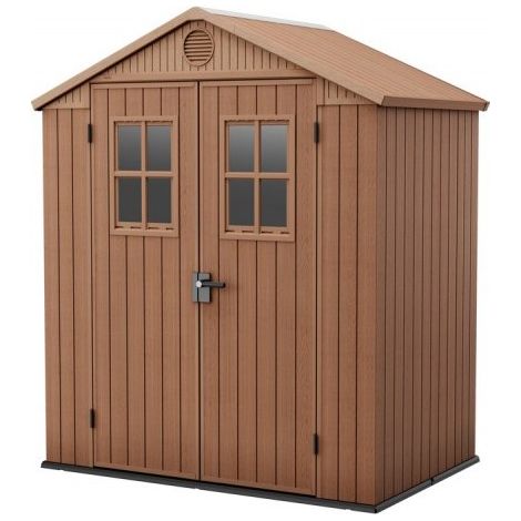 Casetta Keter da giardino con pannelli evotech e (1/10)