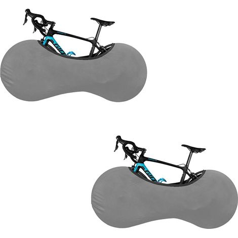 (2x Housse de Roue Anti-poussière pour Vélo - Protection de Pneu Élastique Anti-Rayures Lavable pour Stockage VTT et Route (1/5)