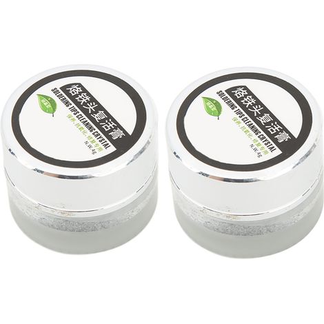 Lot de 2 pâtes nettoyantes pour pannes de fer à souder, accessoire de nettoyage pour embouts de soudure, 4 g / 0,14 oz (1/5)