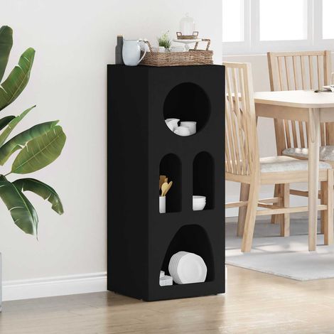 Sideboard Schwarz 40 x 35 x 100,5 cm Holzwerkstoff