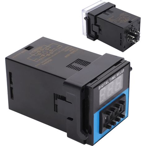 Relais temporisé professionnel ATS48A-3SM, composant de commande de temporisation à cycle réglable, 24 V CC (1/5)