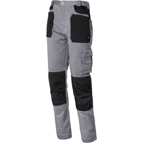 Issaline 8730W-080 Pantalone Da Lavoro Stretch Invernale Grigio XL