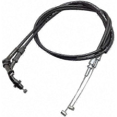 Kit de câble d'accélérateur rallongé compatible avec Shadow 400/750, Magna 250/750 et Steed 400/600 - 1 paire de câbles d'accélérateur pour moto compatibles avec connexion sans fil (1/5)