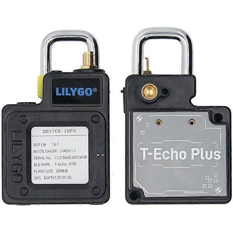 LILYGO TTGO Meshtastic T-Echo Plus SX1262 L76K LoRa NRF52840 1,54" E-Ink GNSS RTC NFC-Funkmodul mit BHI260AP 868 MHz Summer (1/5)