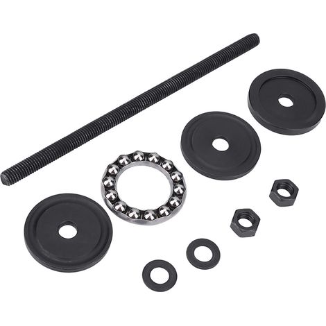 Kit de pose pour jeu de direction et boîtier de pédalier de vélo, outil de presse à compression (1/5)