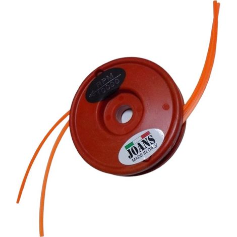 TESTINA DISCO DECESPUGLIATORE JOANS PRATICA PLASTICA NON ROMPE FILO Ø FORO 16,5 (1/2)
