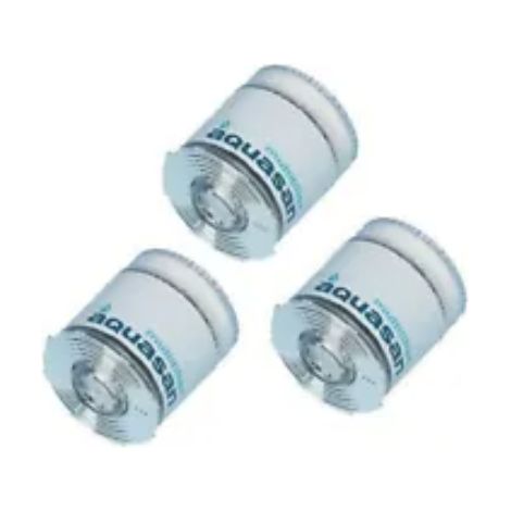 3 cartuccia filtro depuratore acqua rubinetto ricambio anticalcare 3333 aquasan