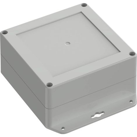 TRU COMPONENTS 6U07121206619 TC-13865320 Boîtier industriel 151.4 x 121.4 x 60 Polycarbonate gris clair 1 pc(s) (1/2)
