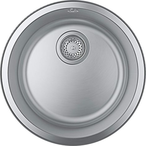 Grohe - Lavello K200, diametro 44 cm, acciaio inox spazzolato 31720SD0 (1/3)