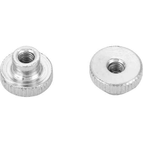 Écrous moletés à serrage manuel en acier au carbone nickelé M3 M4 M5 M6 M8 M10 (M3, 10 pièces) (1/5)