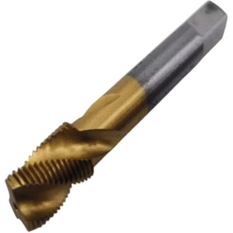 Taraud fileté en spirale avec revêtement G1/4 ZG3/8 NPT1 Outil de taraudage de trou borgne robuste pour une utilisation efficace des machinistes (1/5)