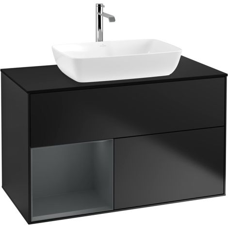 Villeroy & Boch F772HGPD Meuble sous-lavabo Finion F77 (1/2)