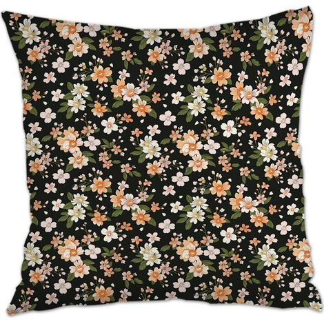 Housse de coussin 45x45 cm carrée résistant au lavage pour chambre à coucher salon (1/5)
