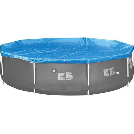 Bâche de Piscine Ø 297 pour piscines Rondes en Acier (1/3)