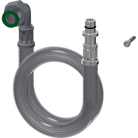KWC AR Schlauch, F5, G1/2 und Steckfitting,  950mm, DN10, L-Form, 2030060323