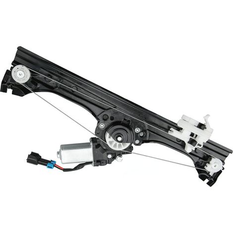 Mécanisme de lève-vitre avant gauche moteur inclus 68070267AD, régulateur de vitre conducteur de remplacement pour Fiat 500 2012-2019 (1/5)