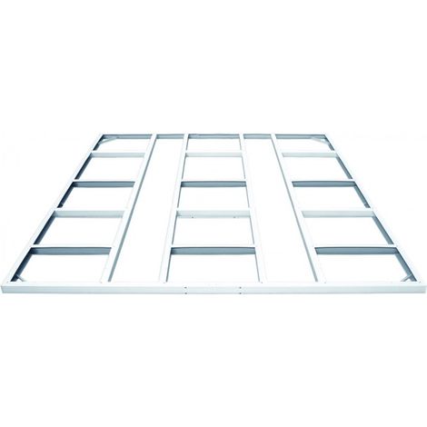 Duramax - Estructura de suelo para caseta - Metal - gris - 5 x 4