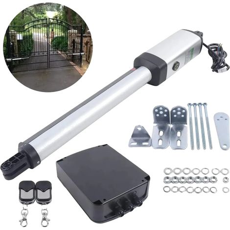 Motorisation Automatique, Capacité de Charge de 300KG, Matériau en Acier Inoxydable, Temps de Fermeture Réglable, Démarrage et Arrêt Progressifs, Système de Détection d'Obstacles (1/5)