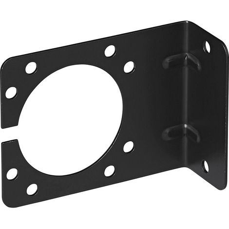 Piastra di montaggio in metallo ad angolo 9,25 x 7 cm (1/4)