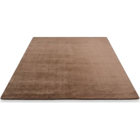 Tapis Plush Joy - 200 cm x 280 cm - Marron - Ultra Doux et Antidérapant (1/5)