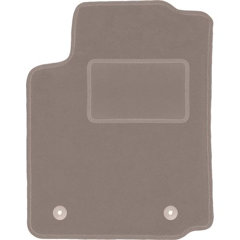 Tappetino conducente beige per: Citroen C2 hatchback (2003-2009)