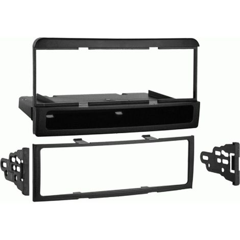 support autoradio 1 DIN avec poche Ford Mazda Mercury noire