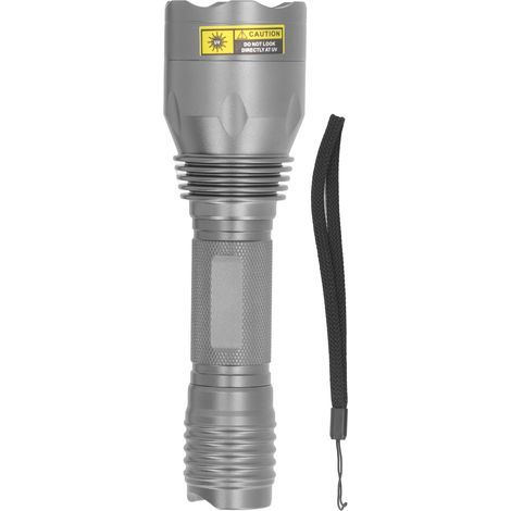 Portable UV Flashlight, Aluminum Alloy Casing, 365nm LED Black Light for Detecting Forged Documents