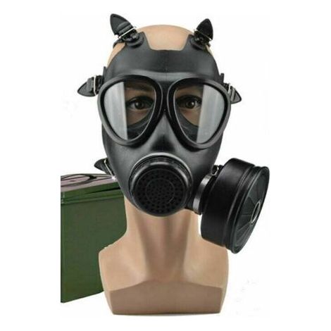 Masques à gaz de désinfection d'urgence, masques anti-incendie, filtres auto-amorçants, masques de protection, cagoules, masques à gaz (1/3)