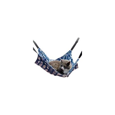 Hamac pour Chat en Toile, hamac Suspendu pour Chat, hamac pour Animaux de Compagnie, Doux et Respirant, recommandé pour Les Animaux de Moins de 6 kg, Convient pour Les Chats, Chiens, Lapins, (1/5)