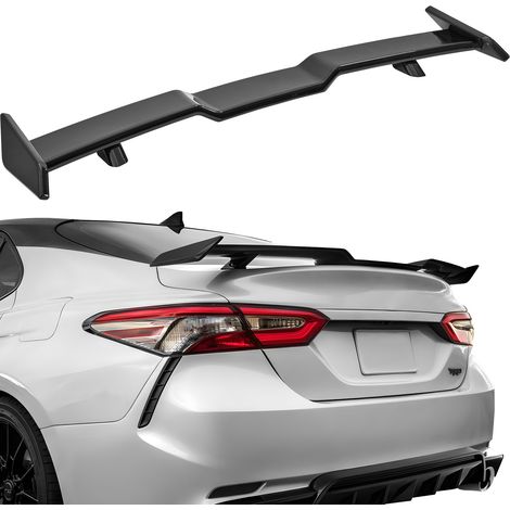 VEVOR GT Wing Spoiler per Auto, Spoiler 1470 mm, Compatibile con Camry 2018-2023, Materiale ABS ad Alta Resistenza, Vernice Forno, Ala Spoiler Posteriore per Auto, Spoiler Corsa per Auto, Nero Lucido