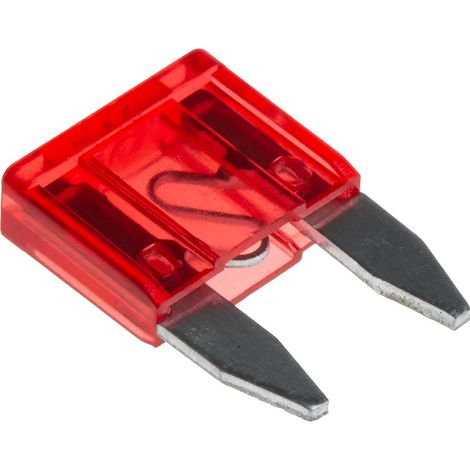 Fusible automobile Mini, RS PRO, Rouge, 10A, 32V c.c.