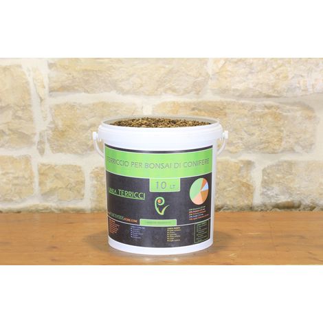 Terriccio pronto per bonsai di conifere - confezione da 10 lt. (1/4)