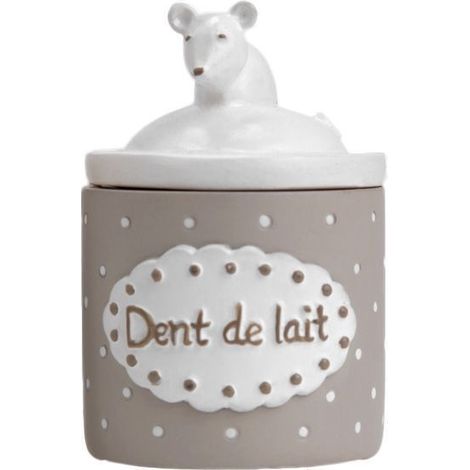 Boite à dents de lait souris Taupe (1/2)