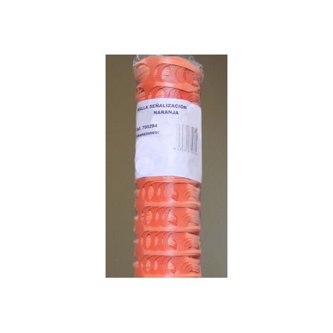Sicherheitsnetz Seinec 50 m langlebig leicht orange