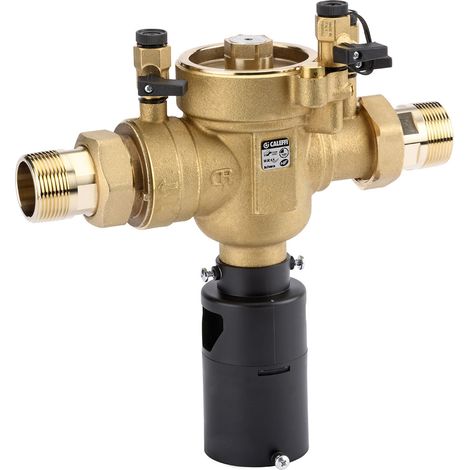Sferaco – Disconnecteur antipollution 1/2'' – Anti-retour horizontal en laiton – Pression nominale 10 bars – Raccords unions mâles inclus (1/4)