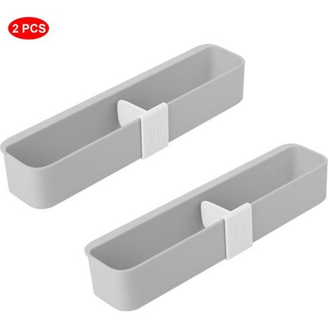 Estante para zapatillas de pared de 2 piezas, colgador de zapatillas para el hogar, zapatero de ducha, cocina, sala de estar y caravana (1/5)