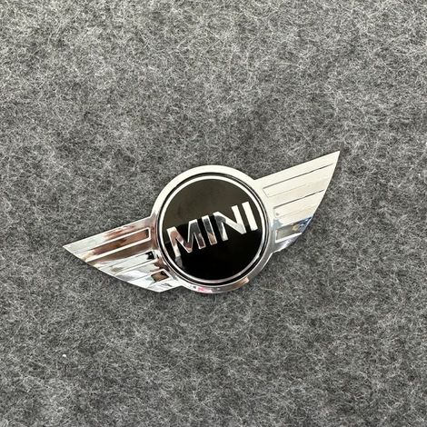 Lotto di 2 scudetti anteriore e posteriore MINI Cooper R50 R52 S, logo adesivi tuning auto (1/5)