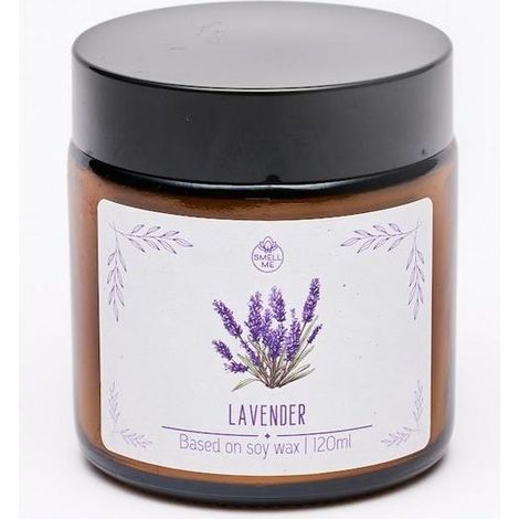 Vela aromática de lavanda de 120 ml