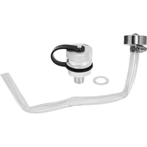Robinet de vidange d'huile métallique M12-1,25 à fermeture rapide, universel pour moteur, vidange rapide, kit de valve (1/5)