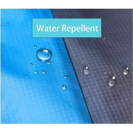 Tapis de plage anti-sable imperméable, couverture grande taille pour pique-nique, camping et voyage. (1/5)