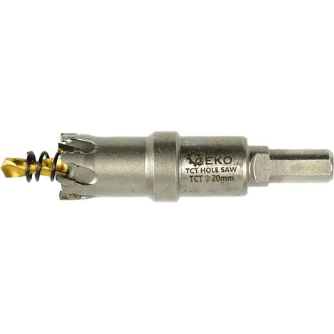 Hartmetall-Lochsäge - 20-mm-Metallbohrer mit Titanbohrer (100) (1/2)