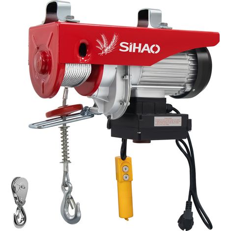 Sihao 880LBS Elektrische Winde Tragbare Elektrische Winde mit Kabelsteuerung Elektrischer Kran (1/5)