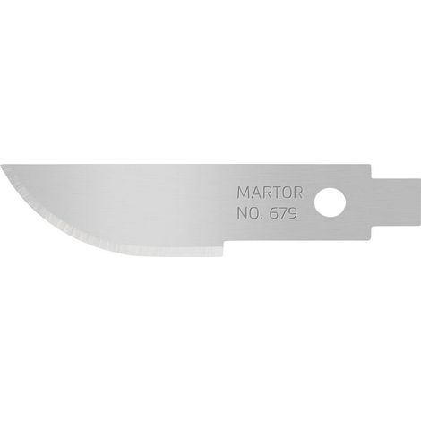 MARTOR 679.50 Lama di ricambio per lama convessa 679 10 pz.