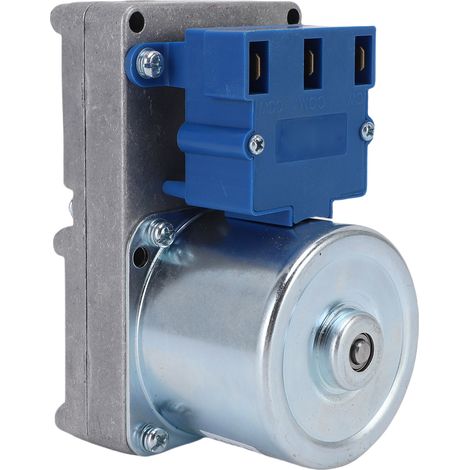 Moteur d'évacuation pour poêle à biomasse, 2-5 tr/min, couple de 35 N.m, axes courts, engrenage précis. (1/5)