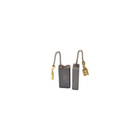 Set di 2 carboni adattabili per Hilti. Dimensioni: 7x12,5x26mm.