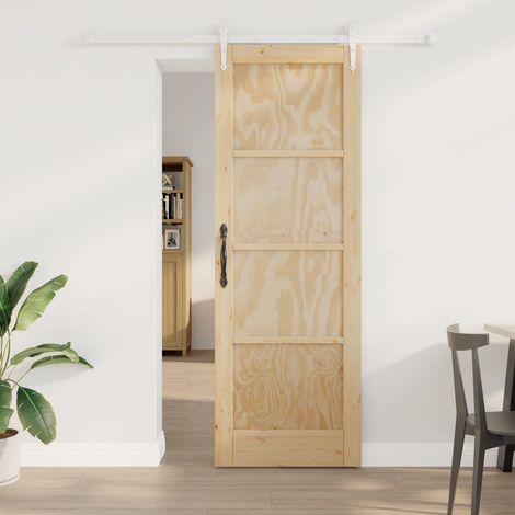 Teenpull – Schiebetür ORKDAL Natürlich und Weiß 73,5 x 211 cm (1/5)