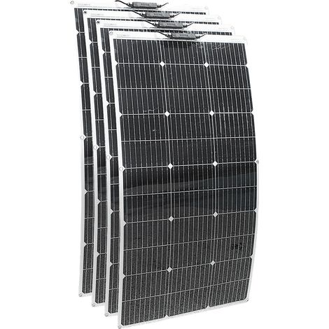 Panneau Solaire, Design Flexible, Construction Légère, Nouveau 400W (1/2)