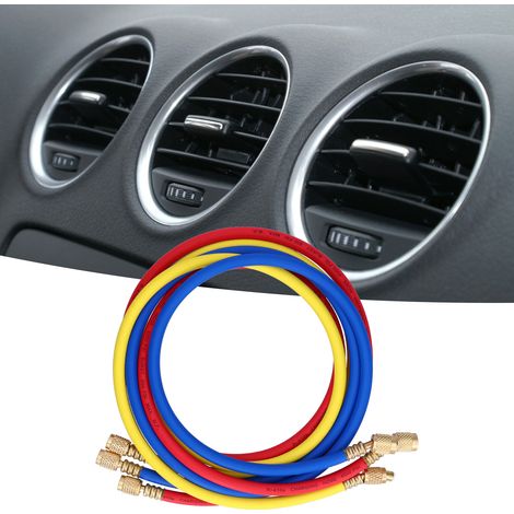 CT-360RYB-H - Pont élévateur tricolore pour le chargement de réfrigérant, 1,5 m, pour tests et chargement de réfrigérant de climatisation automobile (1/5)