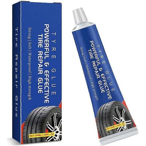 Solution anti-crevaison ultra-résistante pour pneus, 50 ml, adaptée à toutes les conditions météorologiques. (1/5)