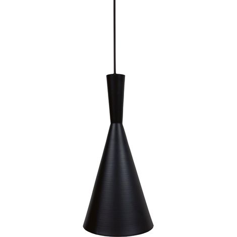 Hänge-Deckenleuchte der Serie "Ekiti" E27 (maximal 40W 230V) IP20 Ø18cm Farbe Bronze und Schwarz
